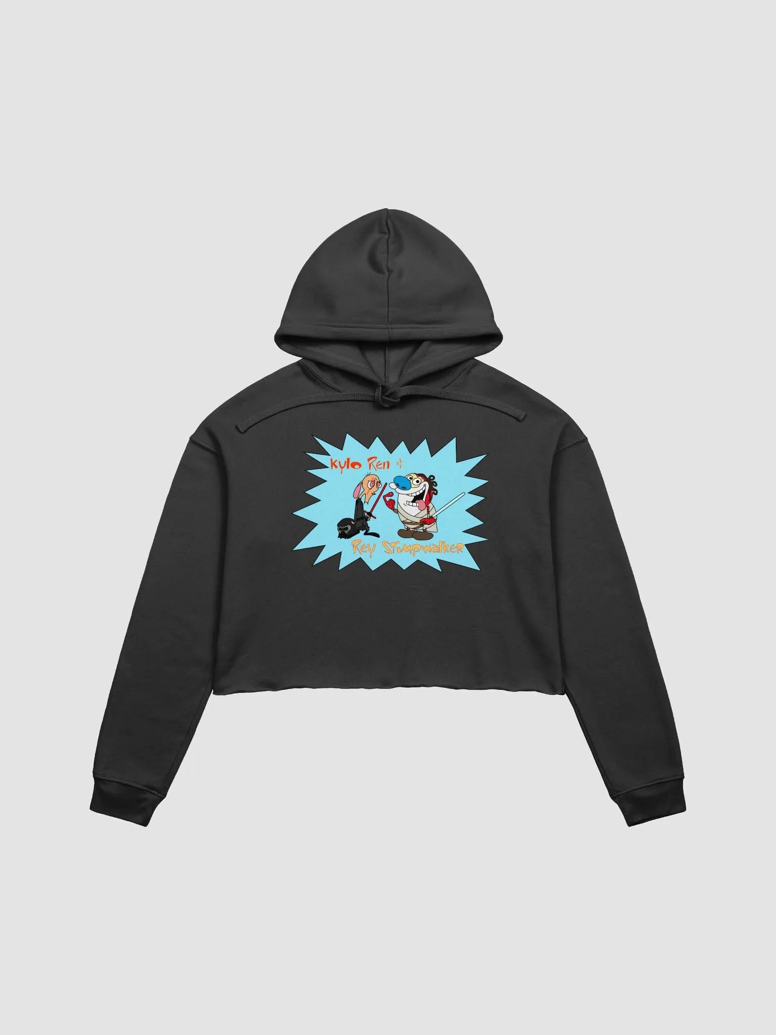 Kylo Ren & Rey Stimpwalker Crop Hoodie product image (3)