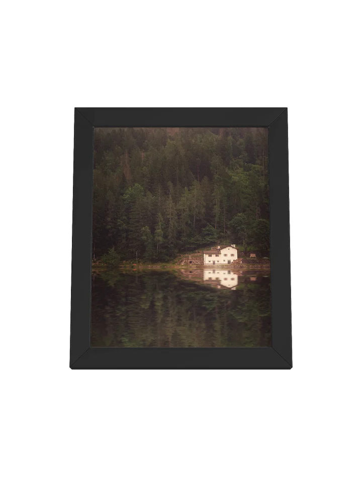 Where the Alps Grow Quiet, Swiss Alps, Switzerland Framed Matte Poster product image (1)