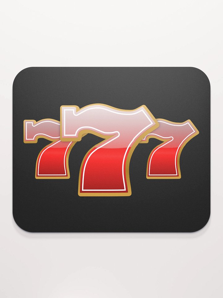 "Lucky Seven" Classic Mouse Pad product image (2)