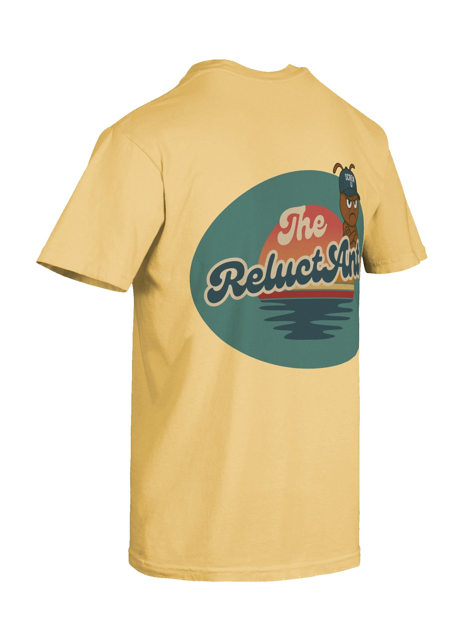 Screw U T-Shirt by The ReluctAntz – Butter product image (10)