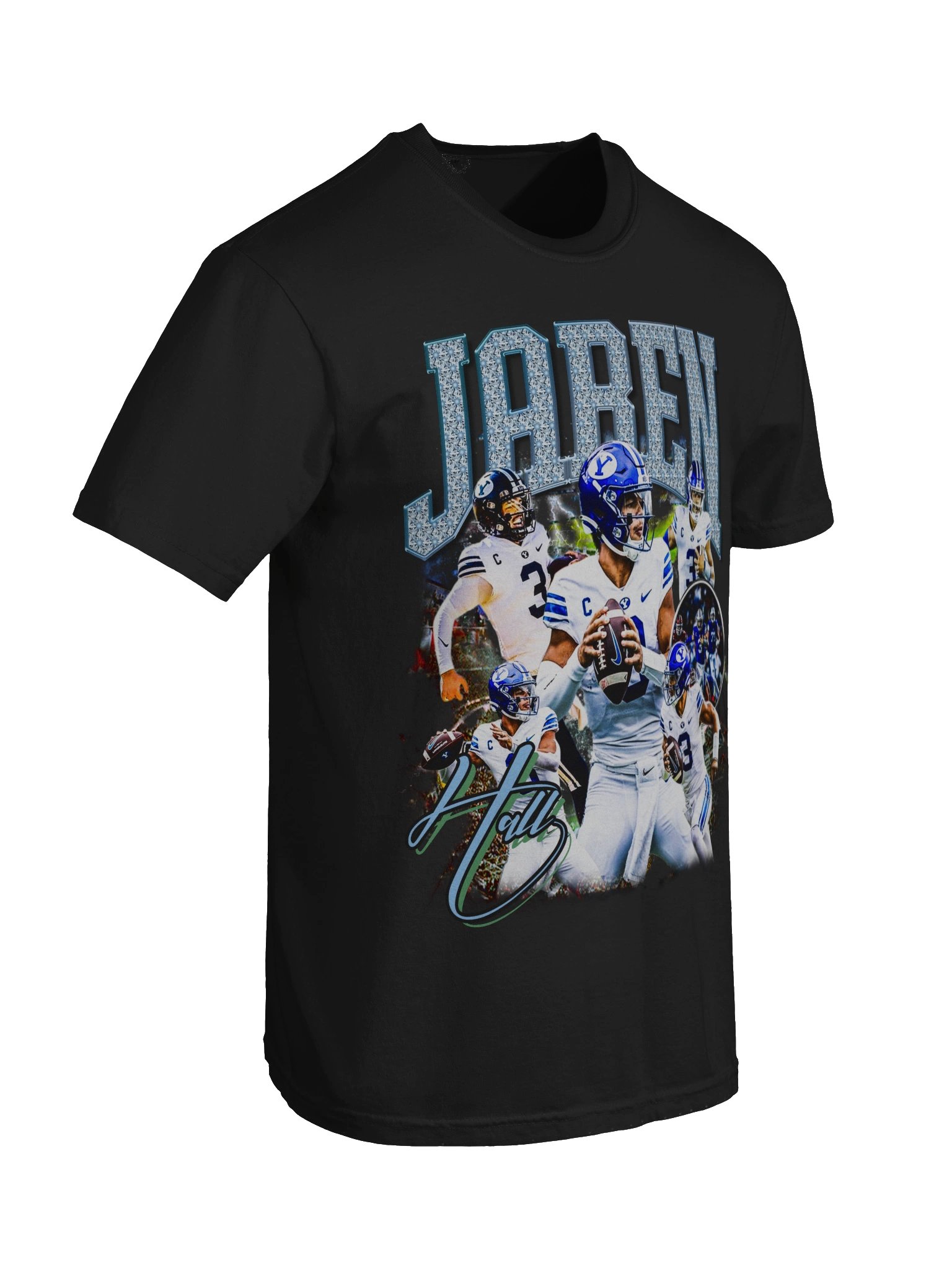 Jaren Hall Football Collage Tee product image (6)