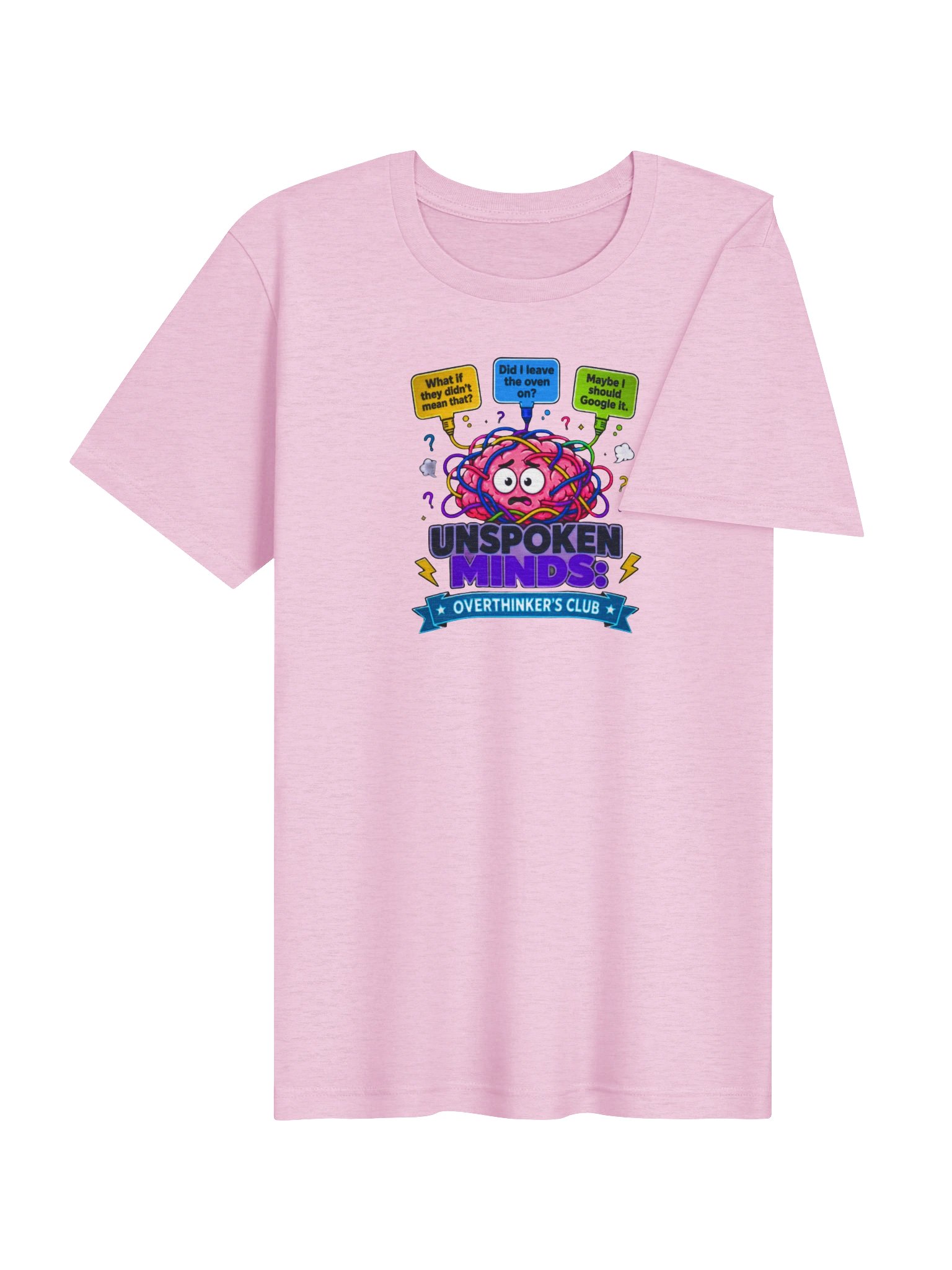 UnspokenMinds: Chaotic Brain Tee product image (4)