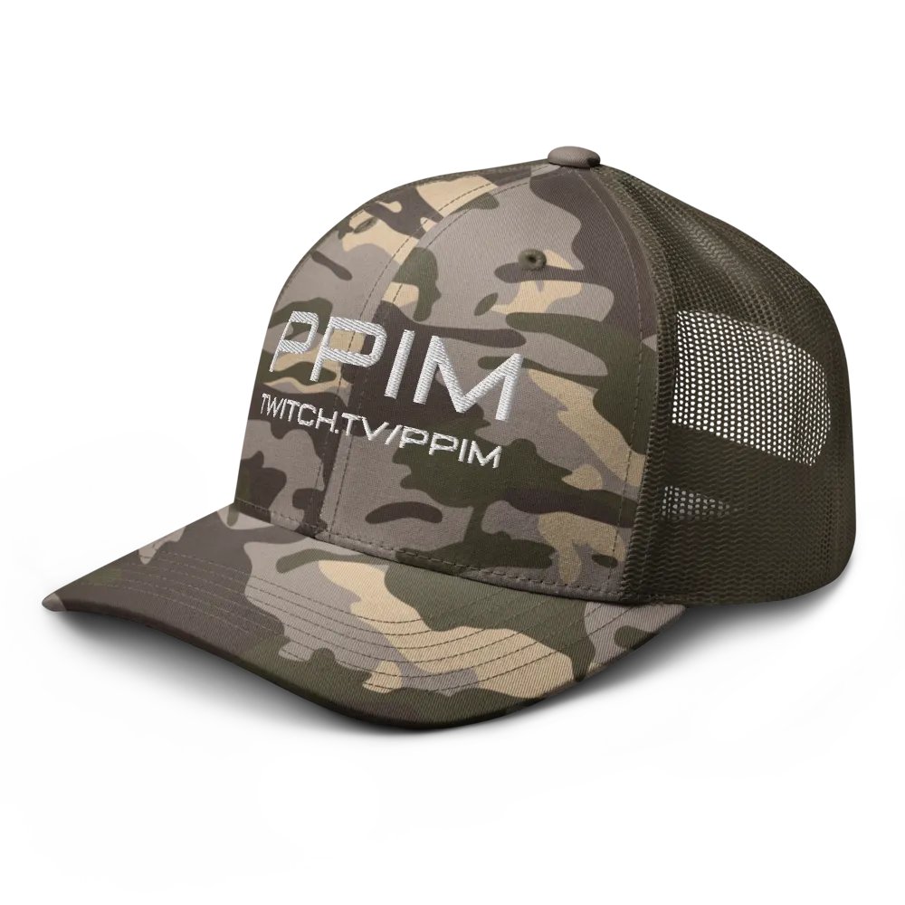 ppim Otto Cap Camouflage Trucker Hat product image (4)