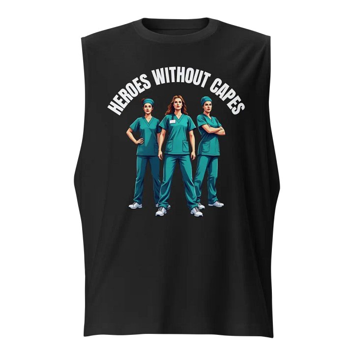 Confident Heroes Muscle Tank product image (1)