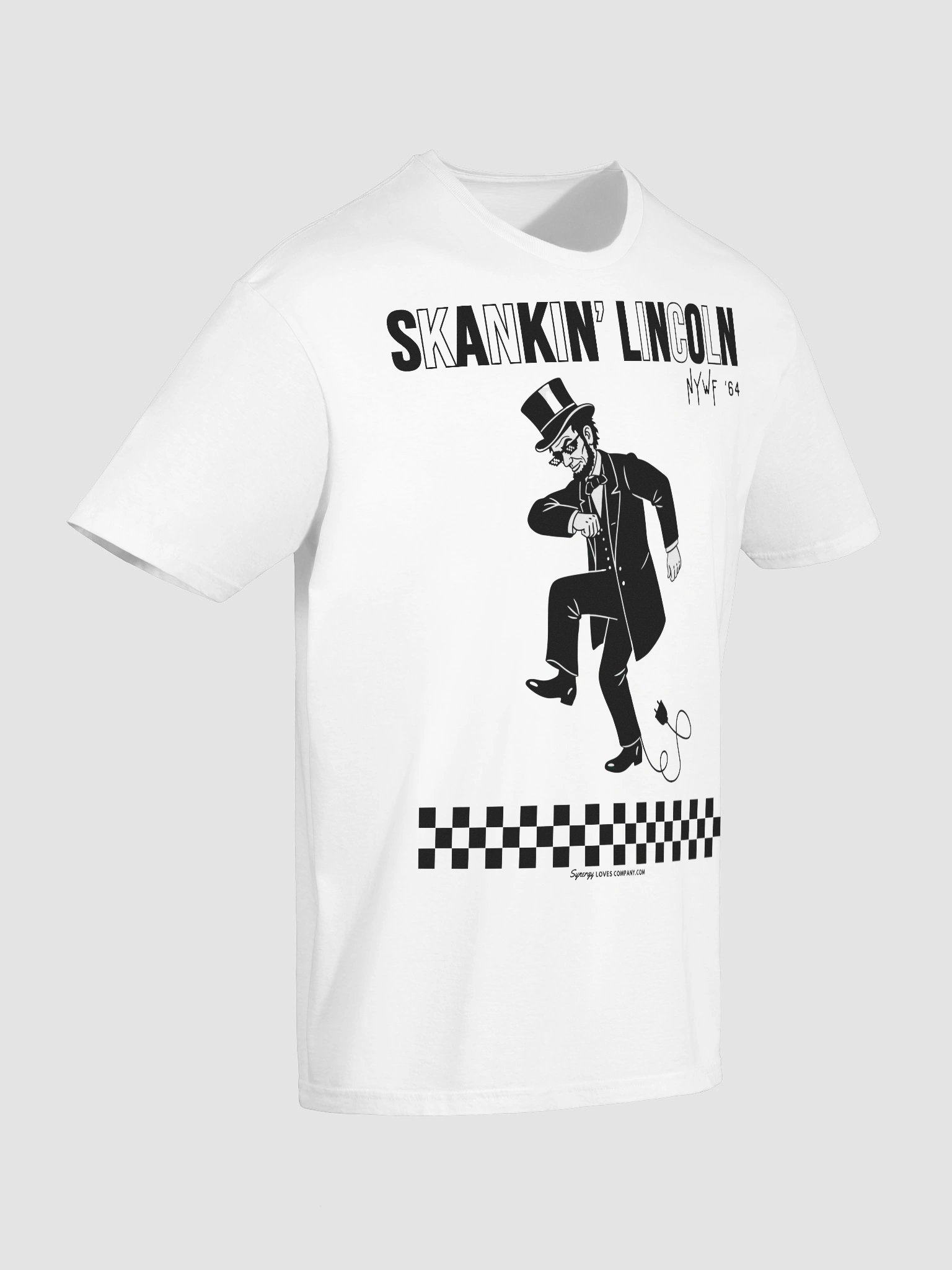 Skankin Lincoln - Light color T-Shirt product image (10)