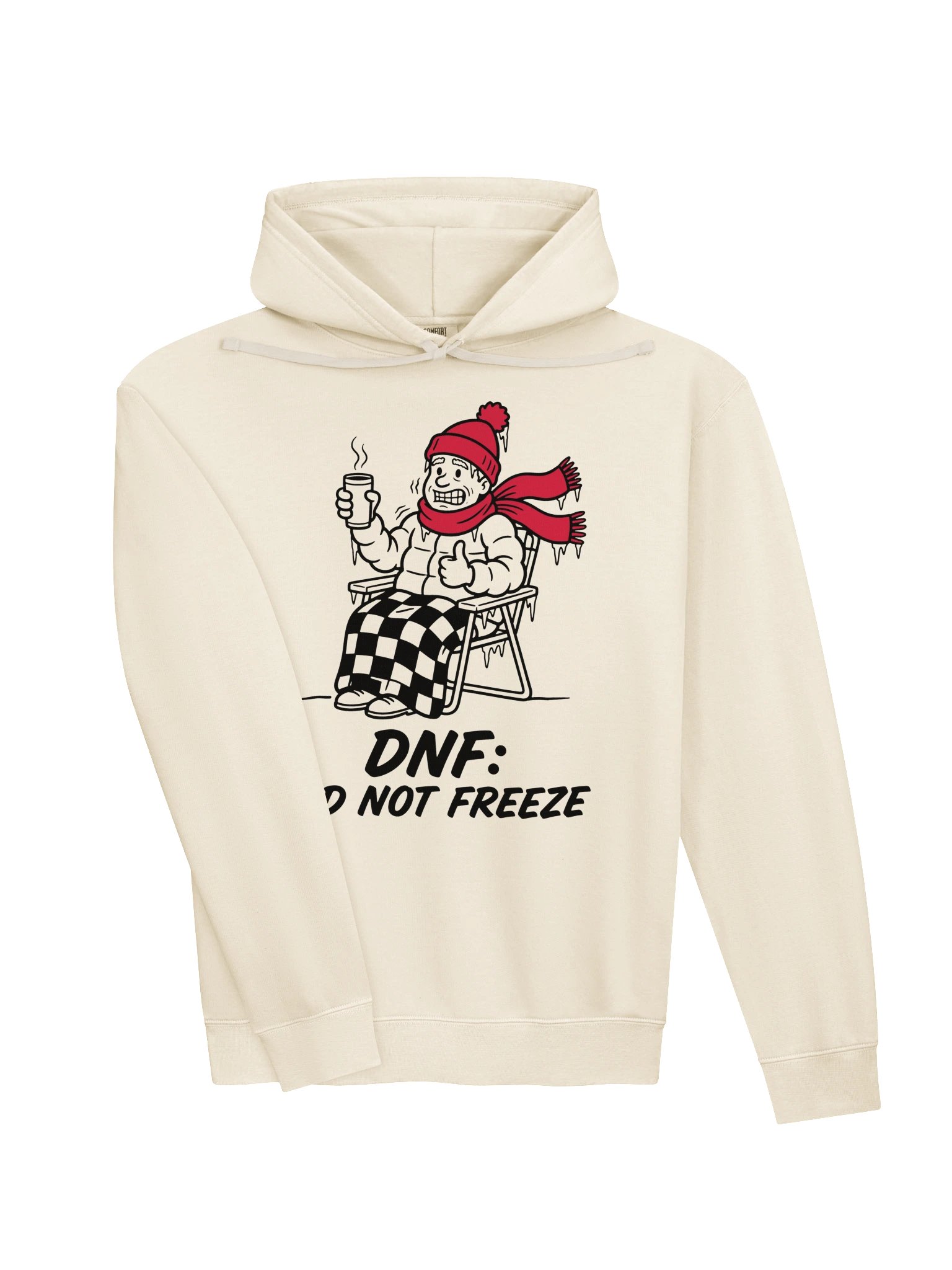DNF: Did Not Freeze Race Fan Hoodie product image (5)