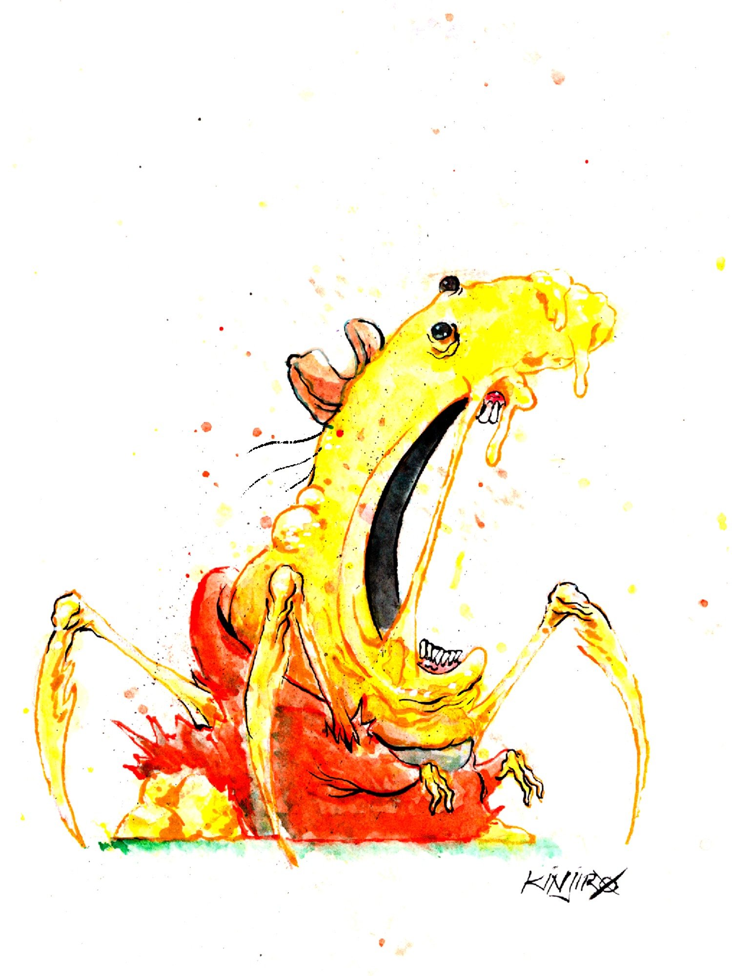 CHARLIE! (Original Watercolor Painting) product image (1)