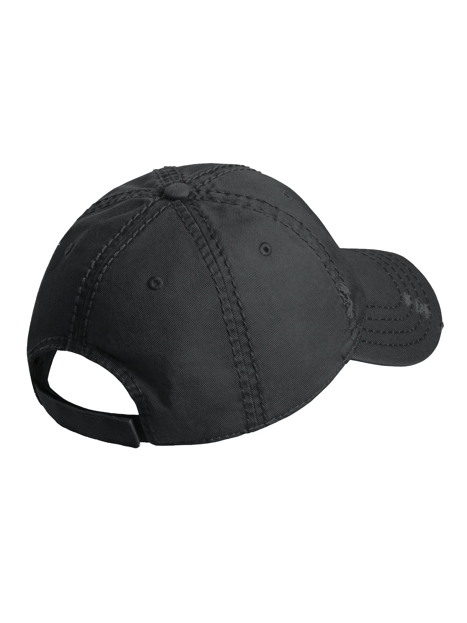 Otto Distressed Dad Hat - TrueCrimeFM Lips and Logo product image (3)