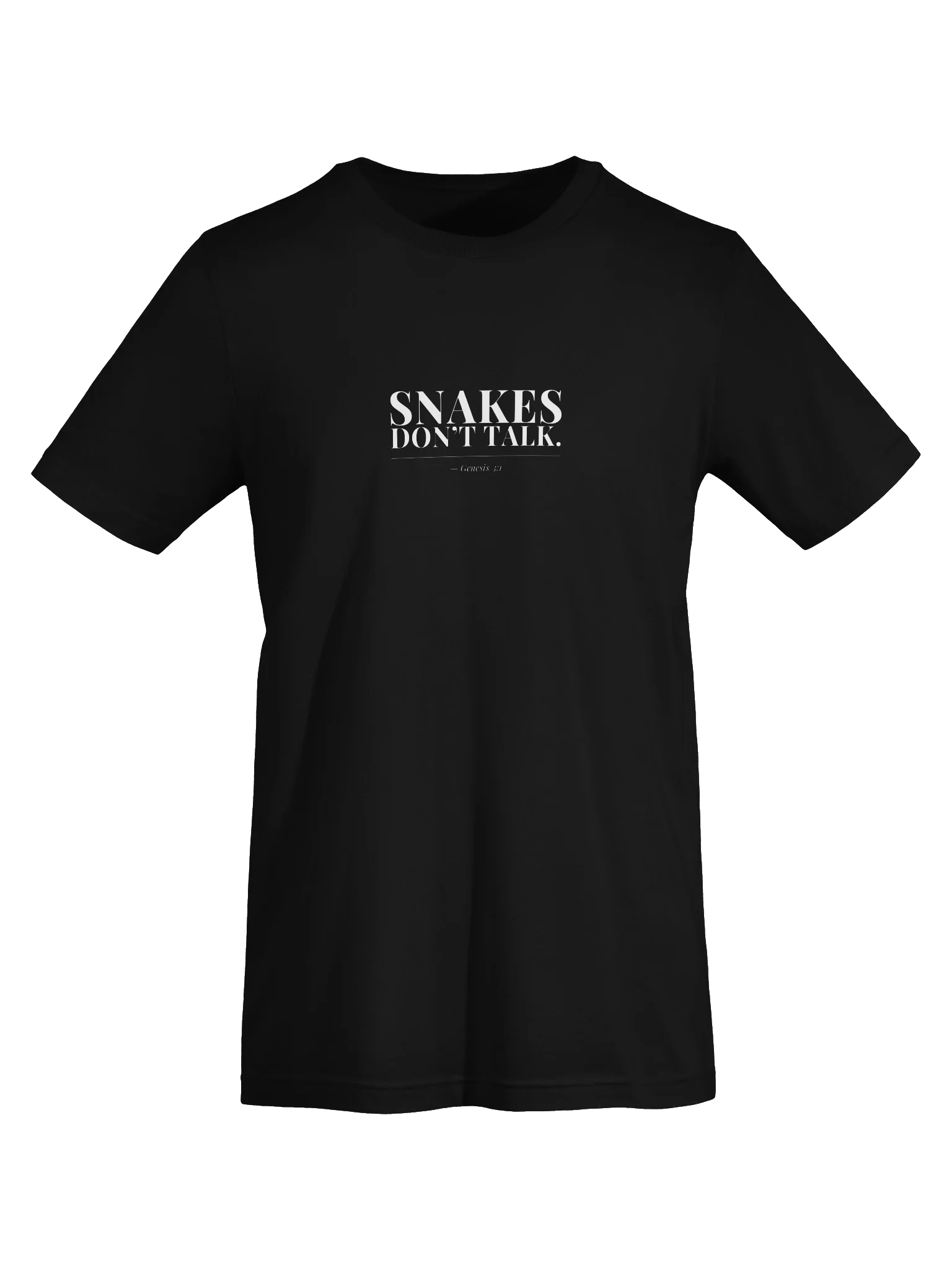 Snakes Don't Talk – Tee (Dark) product image (5)