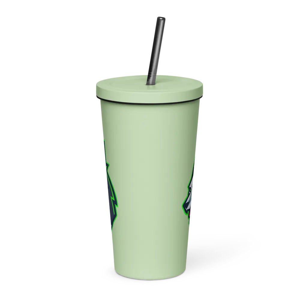4 Dogs Tumbler with straw! product image (2)