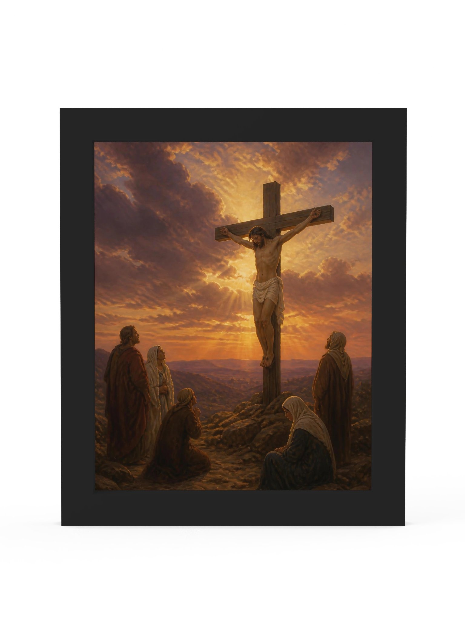 The Crucifixion at Calvary Framed Poster product image (2)