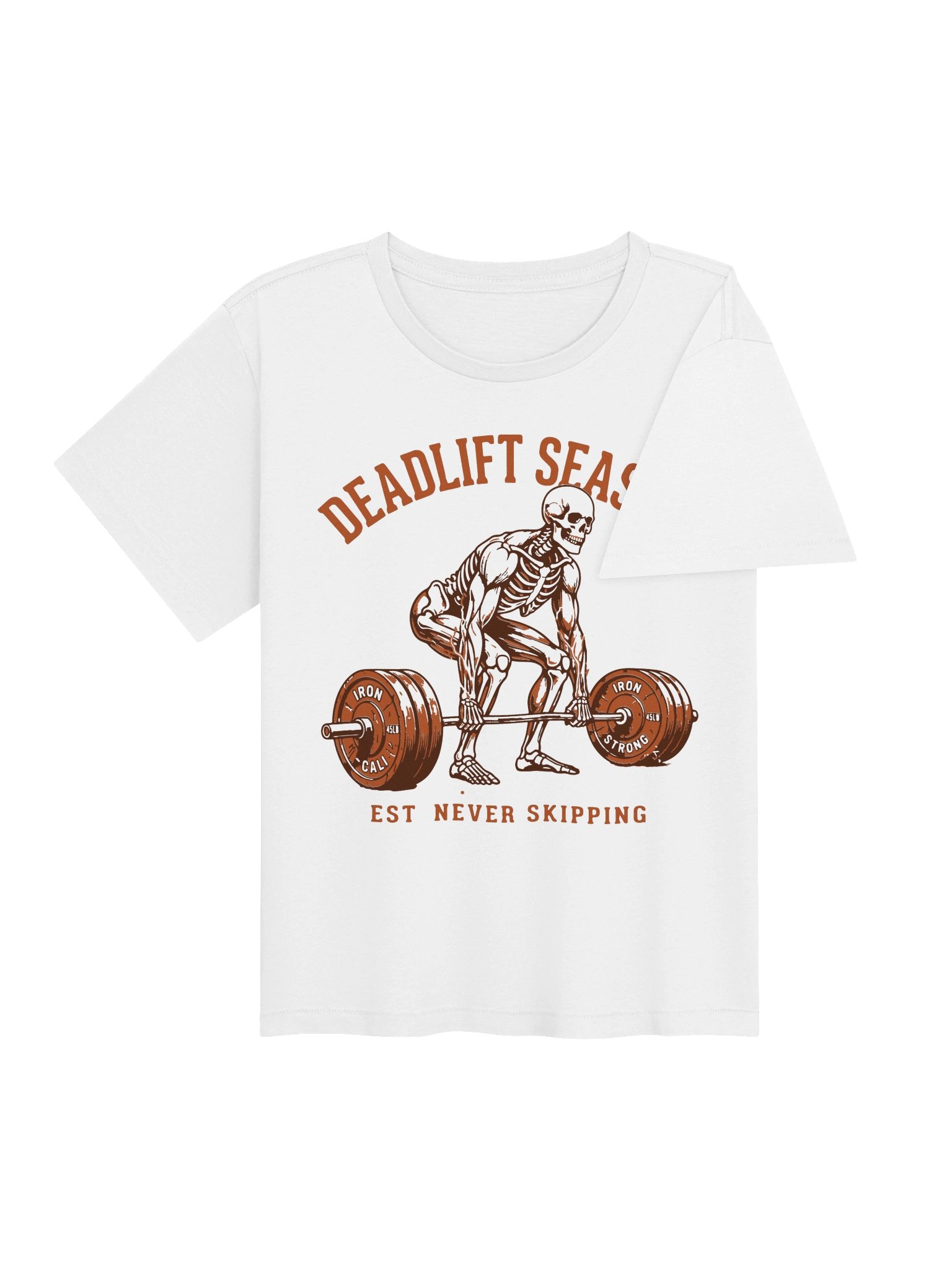 Deadlift Season Women's High-Waisted Tee product image (1)