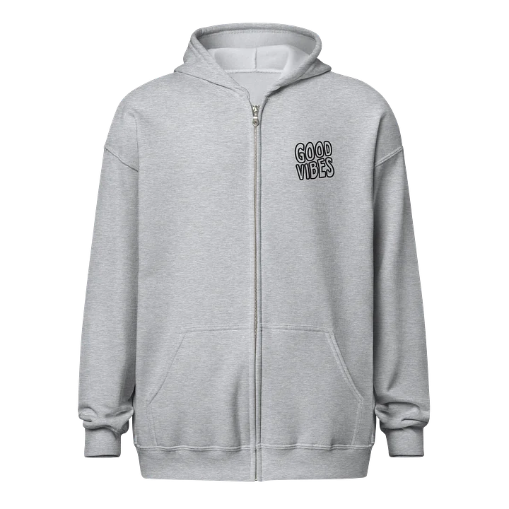 Good Vibes - Embroidery Zip Hoodie product image (2)