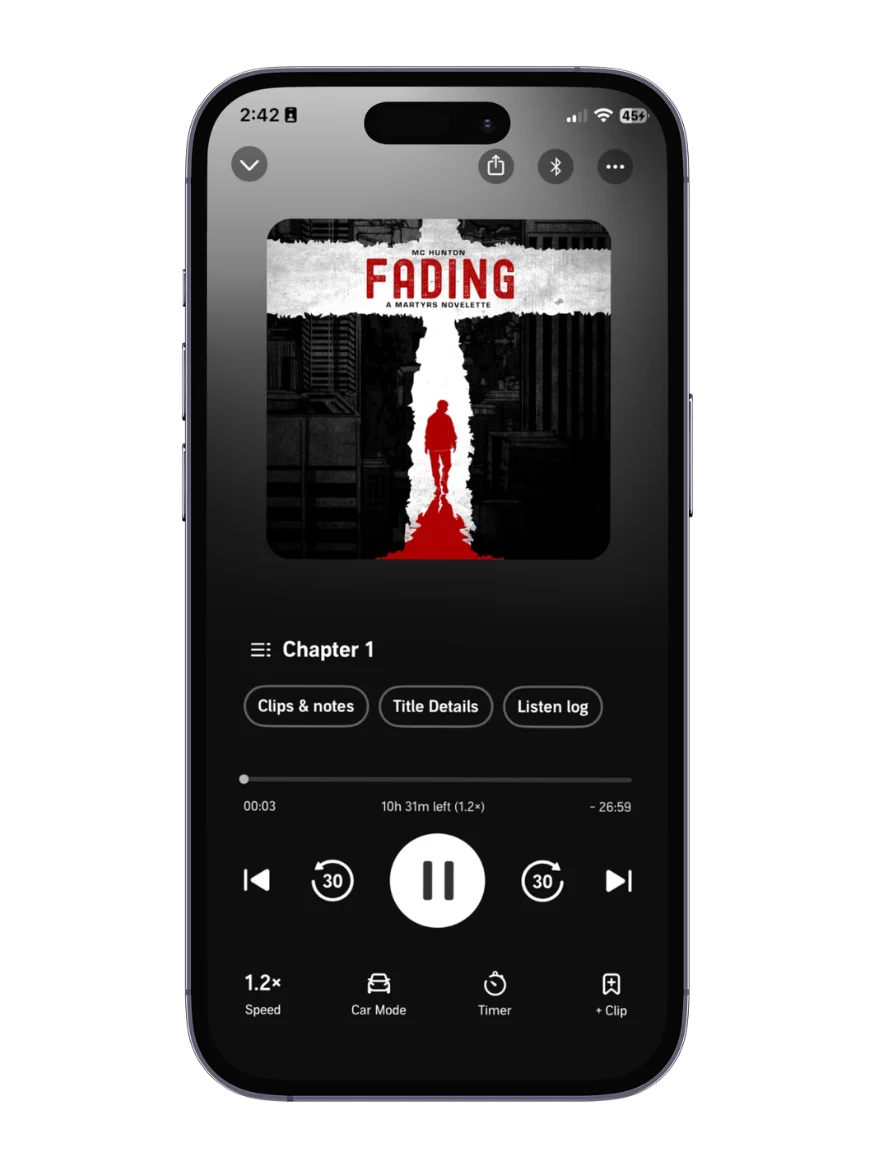 Fading - A Martyrs Prequel Novelette - Audiobook product image (1)