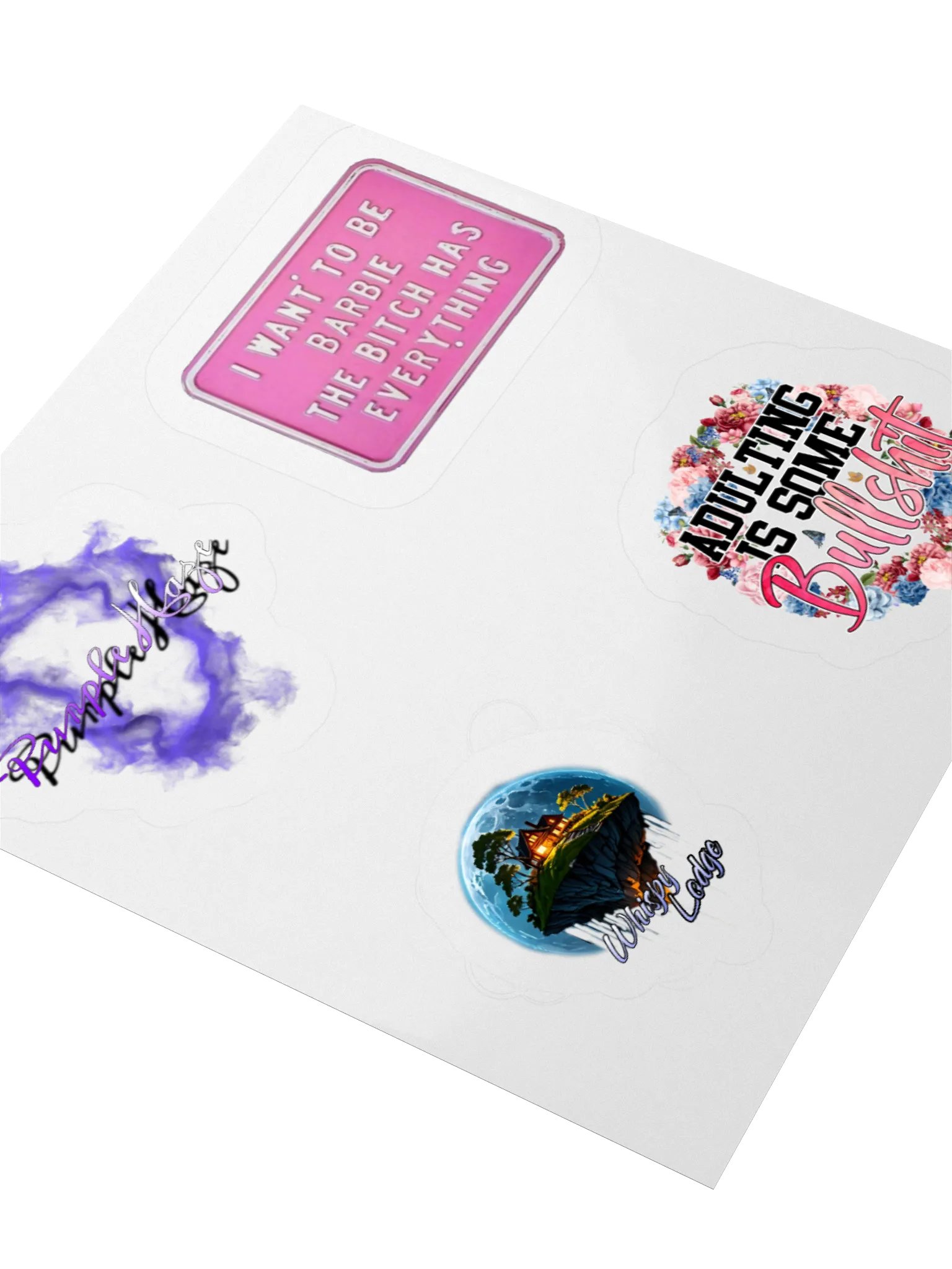 Purple Haze Sticker Set product image (1)