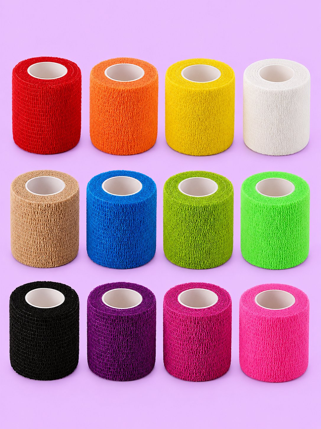 Vet Wrap Self Adhesive Elastic Bandage (pack of 12) product image (2)