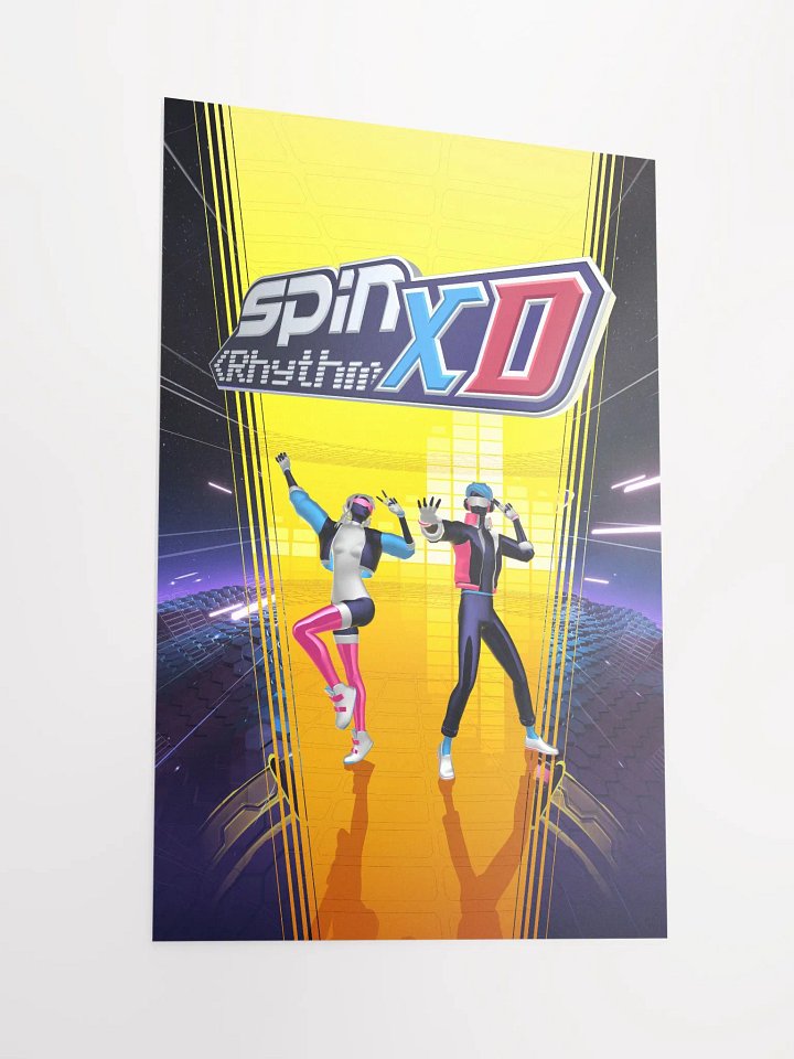 Spin Rhythm XD Heroes Matte Poster product image (5)