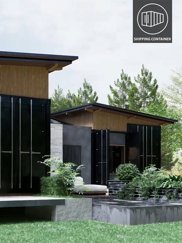 Shipping Container House 10 - Drawings\Blueprints CAD + PDF - Metric & Imperial product image (1)