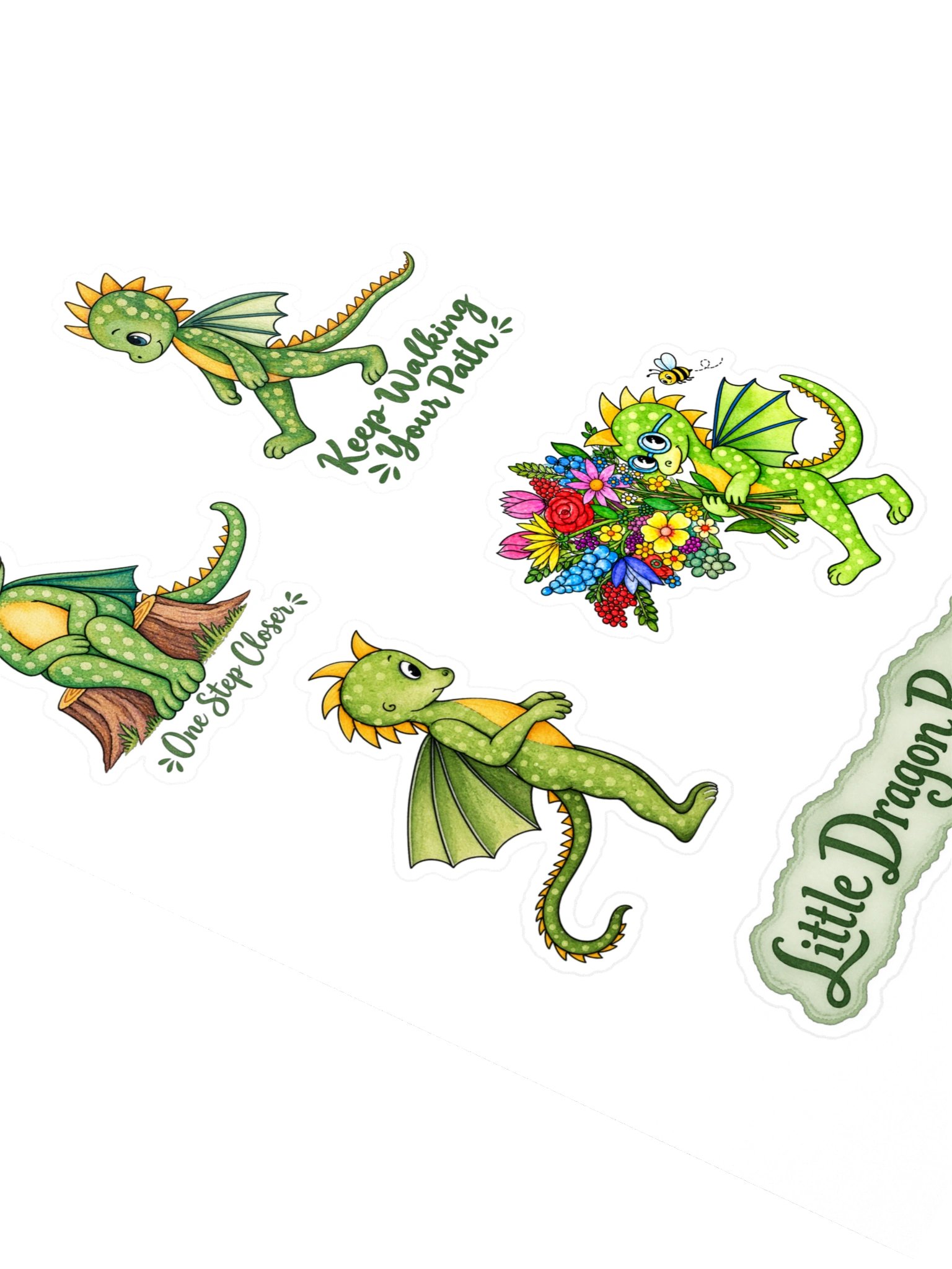 Little Dragon Peppernose — Sticker Sheet product image (2)