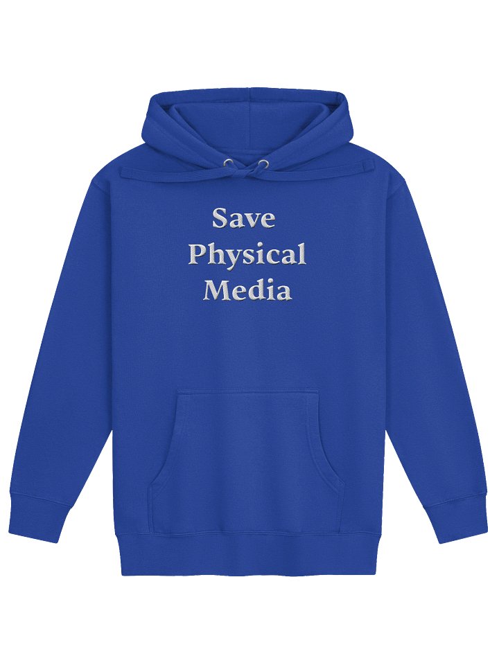 Save Physical Media Embroidered Hoodie product image (9)