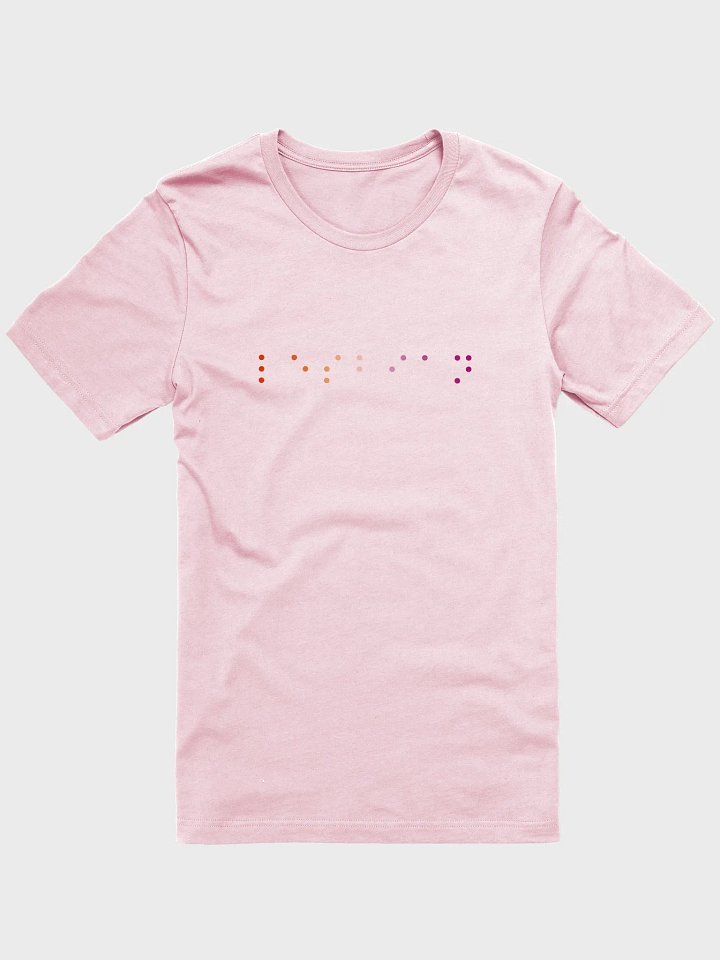 lesbian braille t-shirt product image (1)