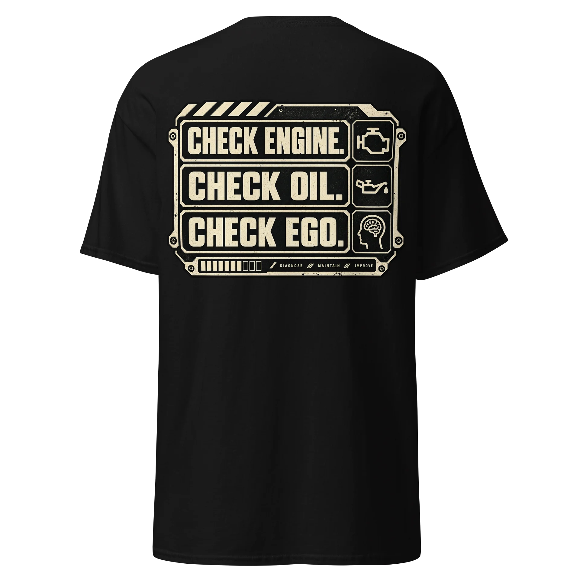 Check Engine. Check Oil. Check Ego. Tee product image (16)