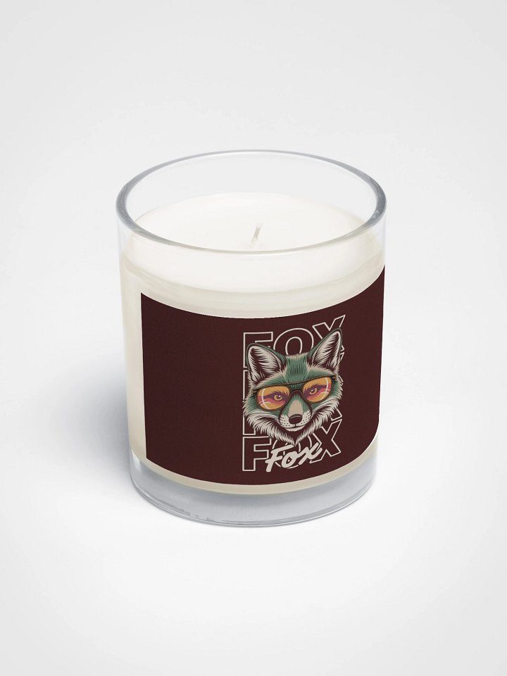 Sleek Fox Reflection Candle product image (2)
