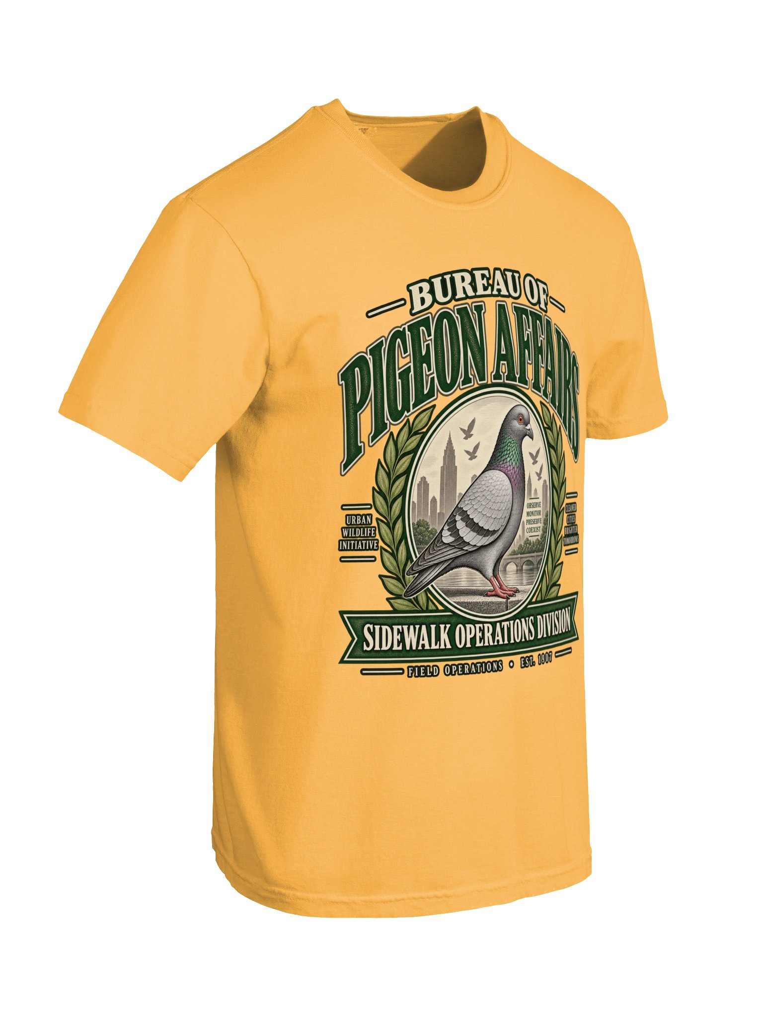 Bureau of Pigeon Affairs Heavyweight Tee product image (36)