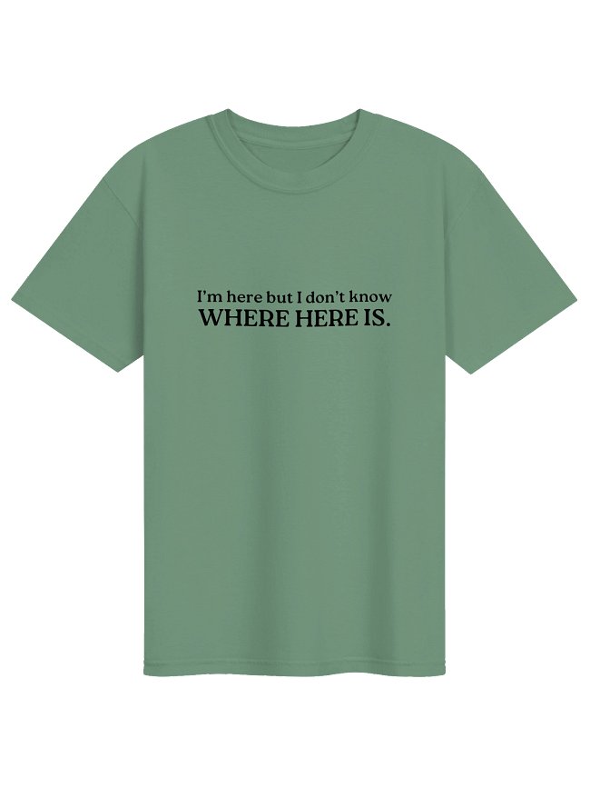 IDK Where Here Is