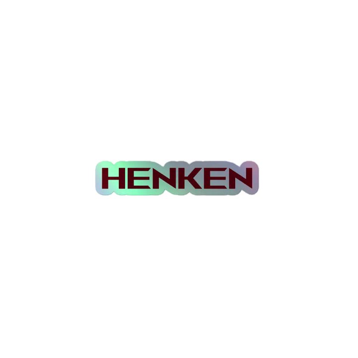 Henken Holo Sticker product image (1)