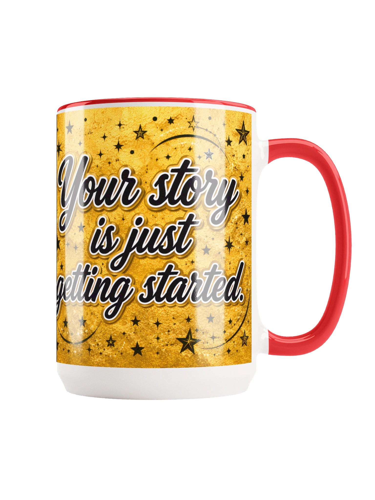 "Class of 2026 New Chapter New Me" Graduation Mug — Gold Wrap product image (3)