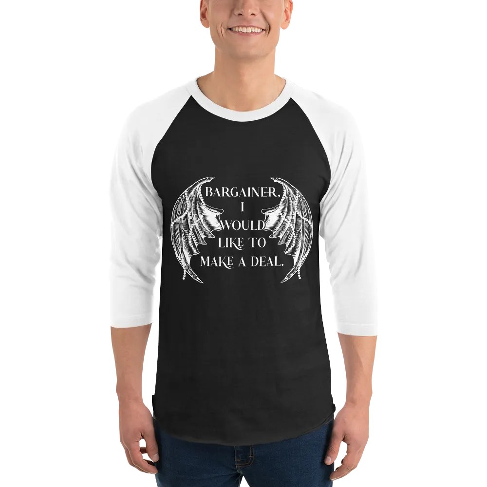 Bargainer Calling Card Fine Jersey Raglan Tee product image (4)