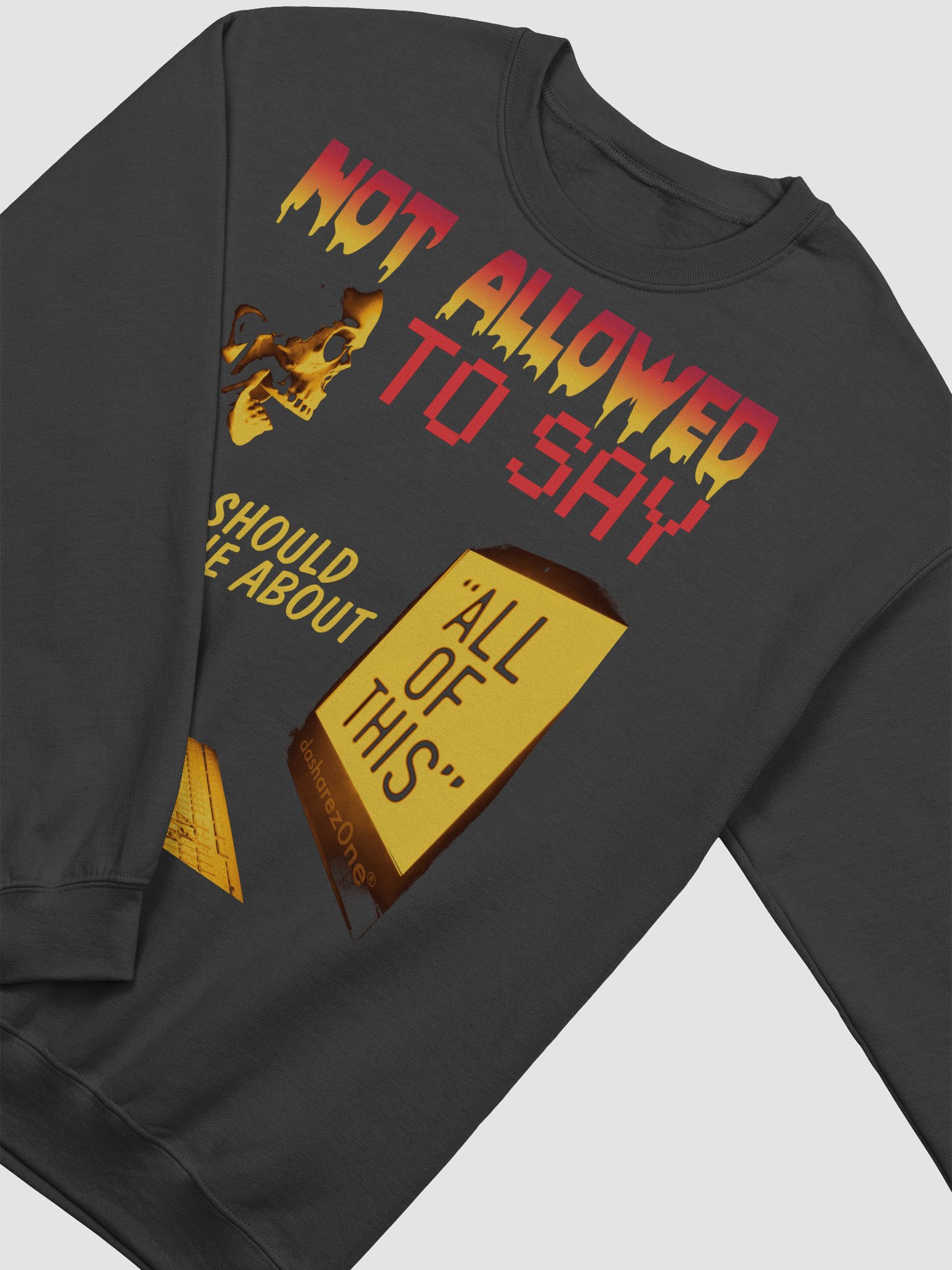 NOT ALLOWED TO SAY "DA HOODY" product image (3)