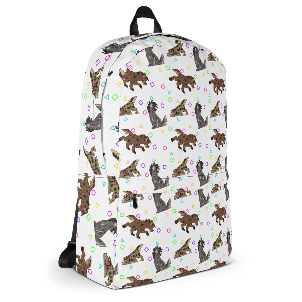 Hyena Shapes Backpack product image (4)