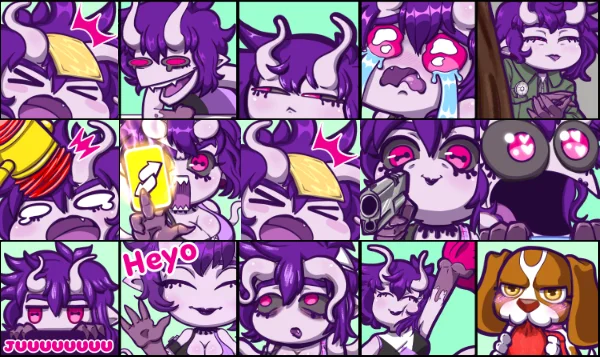 Emotes Set (3) product image (1)