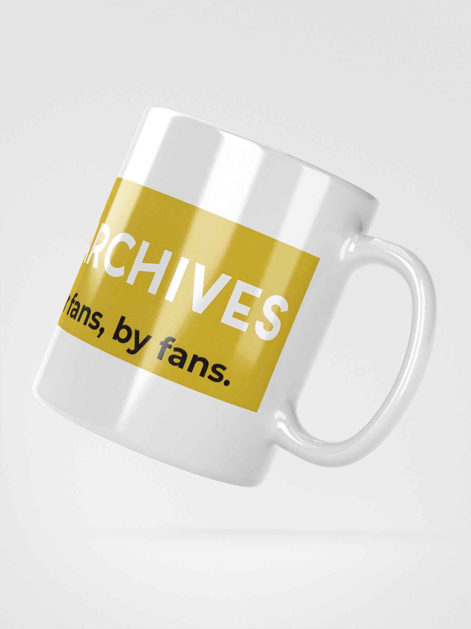 Concert Archives Mug (Yellow/White) product image (3)
