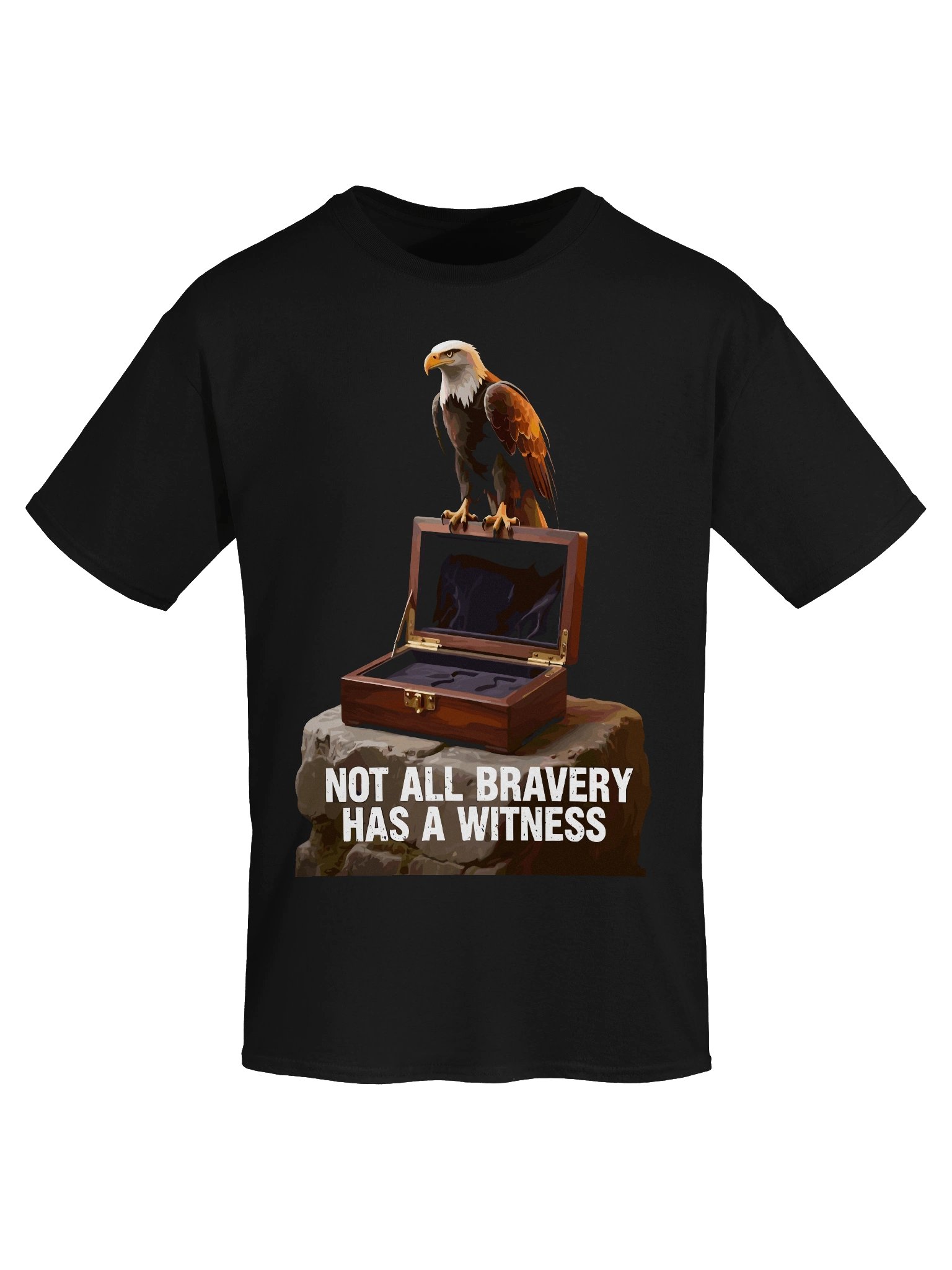 Not All Bravery Has a Witness Eagle Tee product image (5)