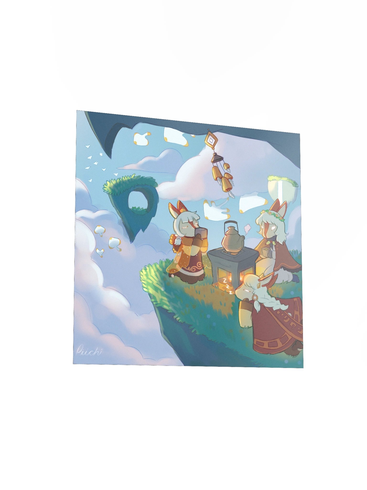 Sky Teaparty Print product image (5)