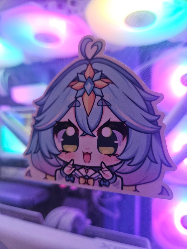Miki Komori Peeking Sticker [3in/7.7cm] product image (2)