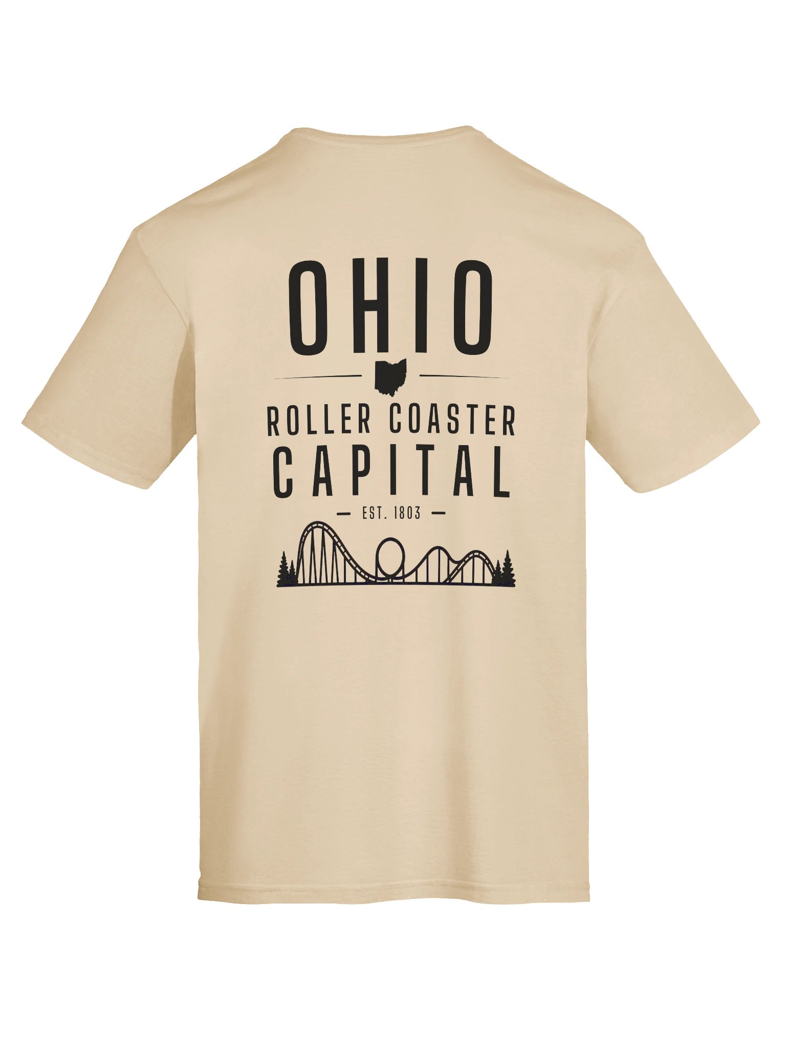 Ohio Roller Coaster Capital T-Shirt product image (193)