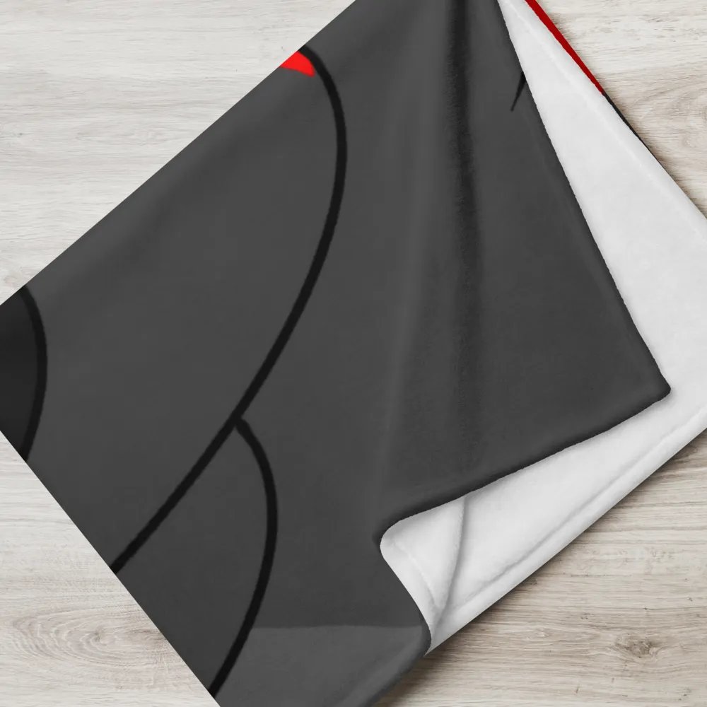 Fury No Thoughts Throw Blanket product image (17)