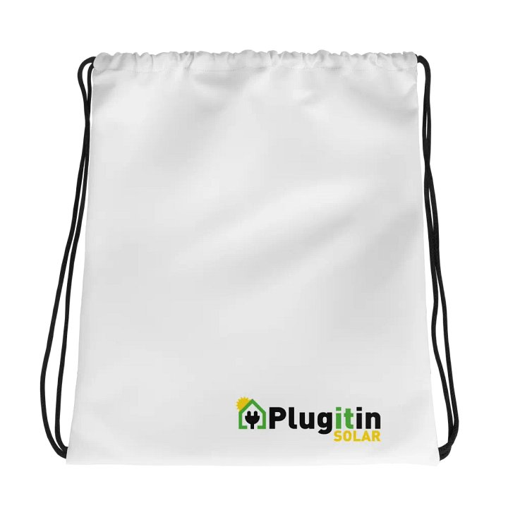 Plug It In Solar High-Quality Drawstring Bag product image (1)