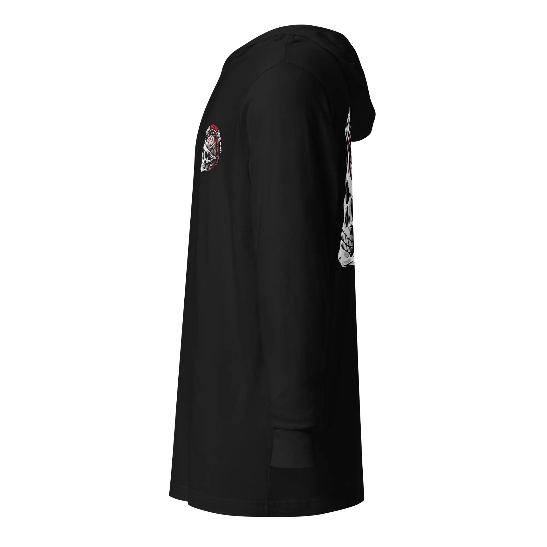 Don’t Redline Hooded Long Sleeve Tee product image (6)