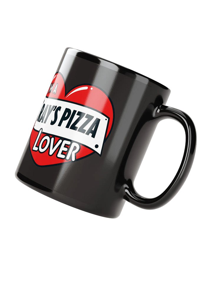 I'm A Ray's Pizza Lover Black Glossy Mug product image (3)