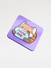 Love Hearts - Hug Me - Glossed Cork Coaster