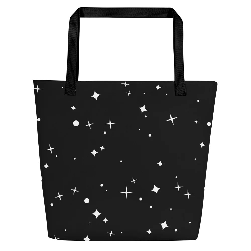 Starry All-Over Print Tote Bag product image (7)