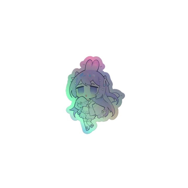 Chia Thinking Holo Sticker product image (1)