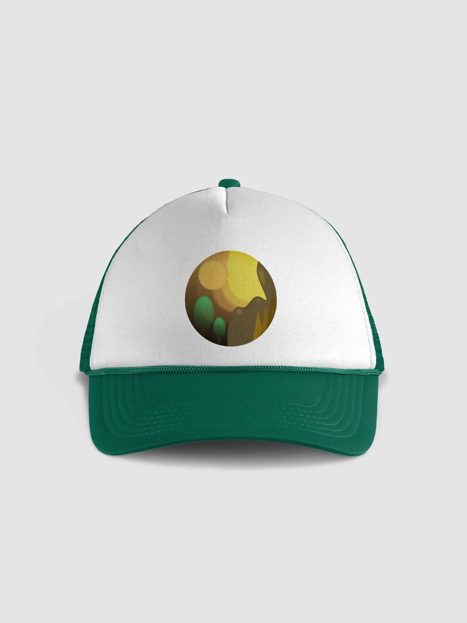 Sunset Mountain Landscape Hat product image (1)
