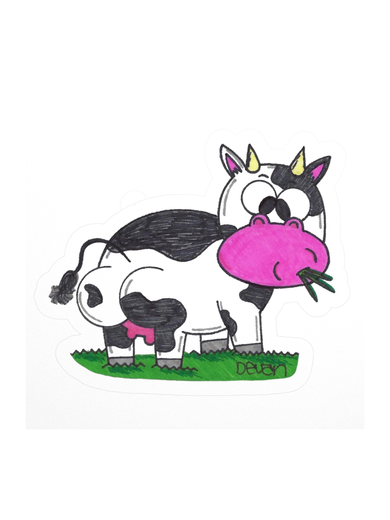 Butts: Cow Sticker product image (1)
