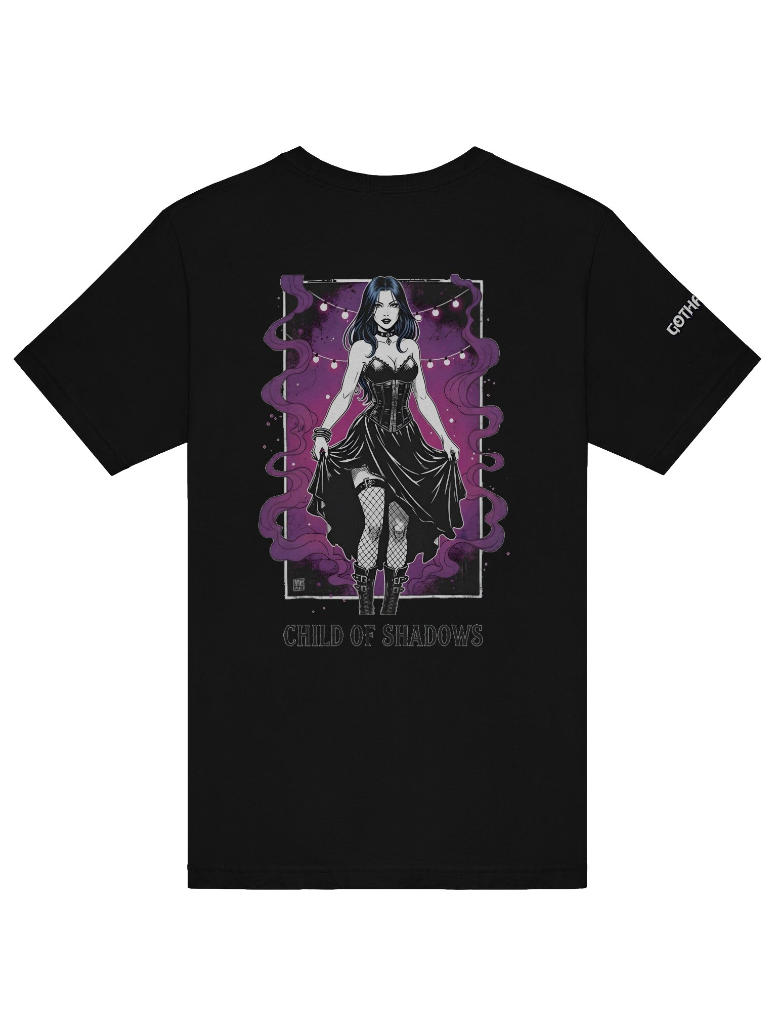 Child of shadows Back Shot T product image (6)